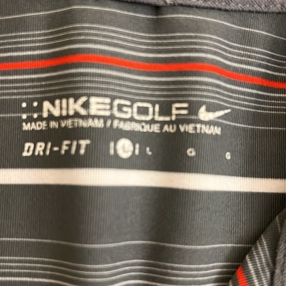 Nike Men’s Golf Polo Shirt w/Logo, Sz. L. - Picture 3 of 10